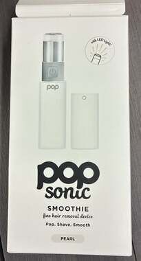 Pop Sonic Smoothie Fine Hair Removal Device - Pearl